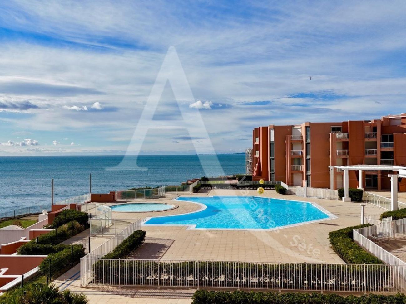 Studio Vue Mer Avec Pkg, Piscine, Tennis, Plage Direct Sète Dış mekan fotoğraf