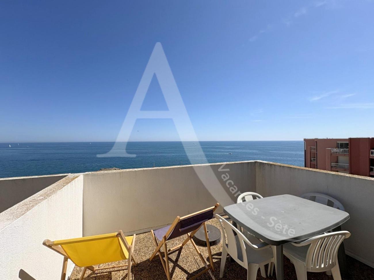 Studio Vue Mer Avec Pkg, Piscine, Tennis, Plage Direct Sète Dış mekan fotoğraf