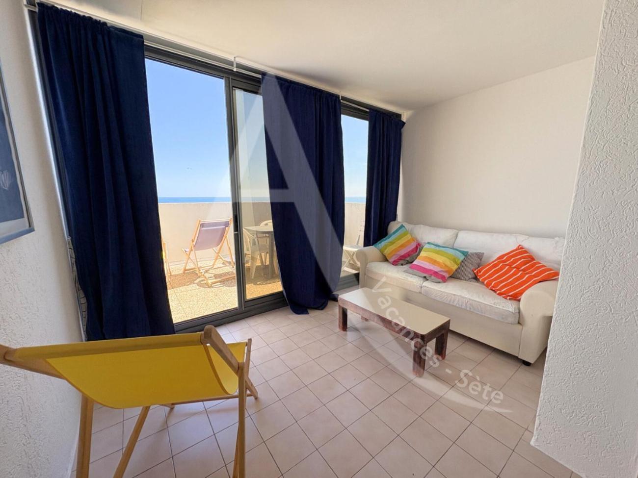 Studio Vue Mer Avec Pkg, Piscine, Tennis, Plage Direct Sète Dış mekan fotoğraf