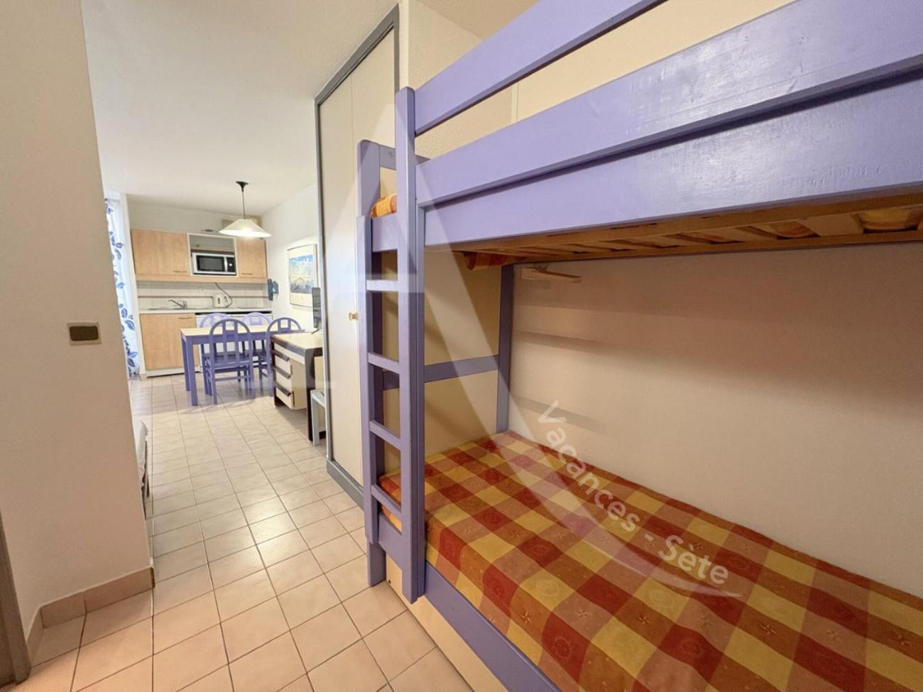 Studio Vue Mer Avec Pkg, Piscine, Tennis, Plage Direct Sète Dış mekan fotoğraf